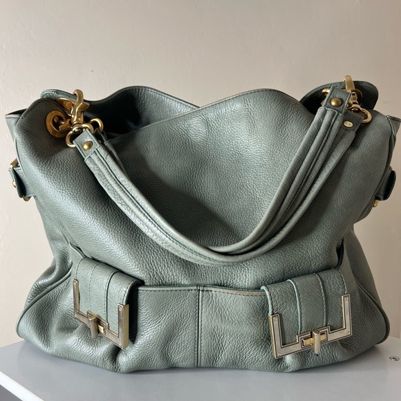 Brahmin Shoulder Bag – Seafoam Green - Picture 1 of 10